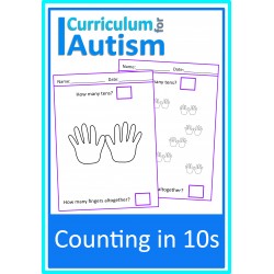 Counting in 10s Worksheets